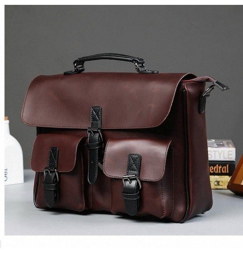 Laptop Bag 15.6 inch Leather