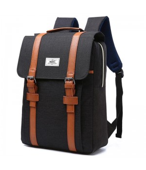 Canvas Backpack With 15.6 Laptop Compartment