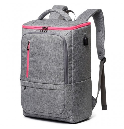 Gray Spend The Night Bag