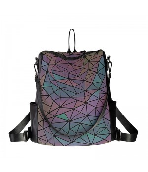 Geometric Backpack Purse