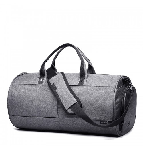 Mens Travel Duffle Bag With Shoe Compartment