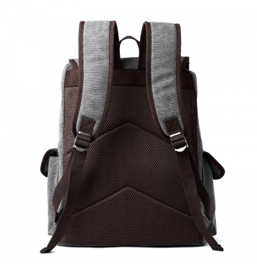 Canvas Buckle Flap 15.6 Backpack