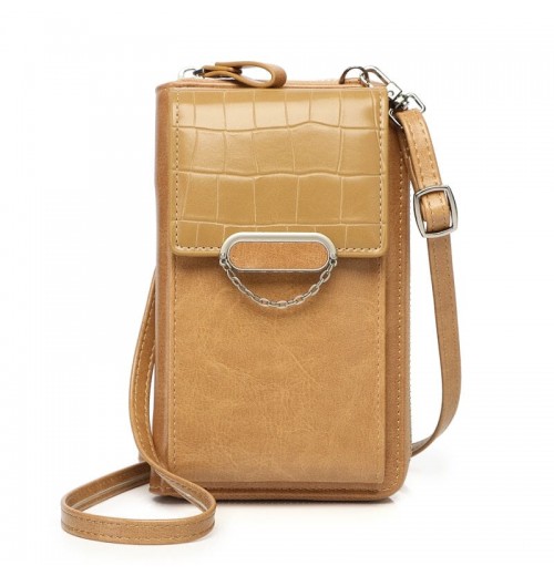 Leather Phone Pouch Crossbody