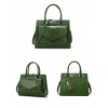 Emerald Green Leather Bag